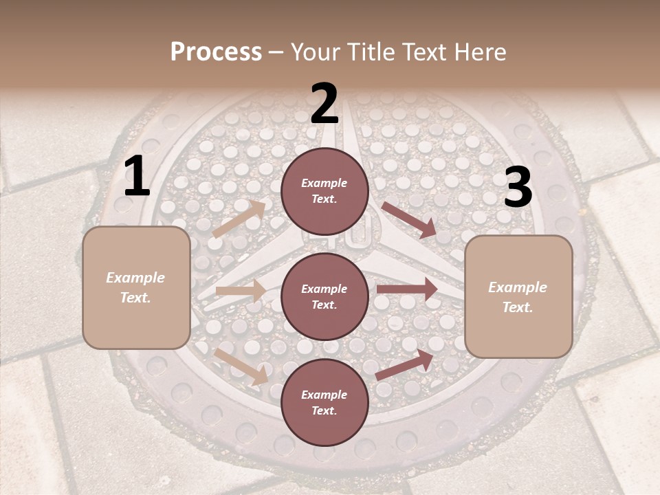 Ground Tube Human PowerPoint Template