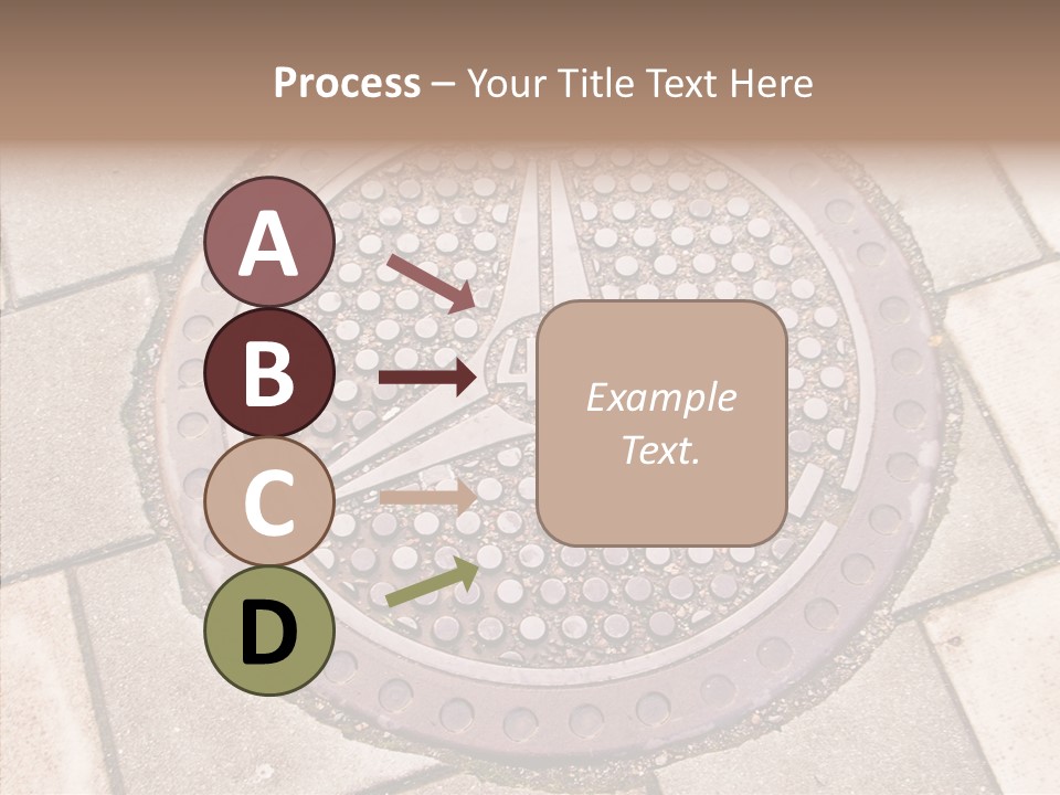 Ground Tube Human PowerPoint Template