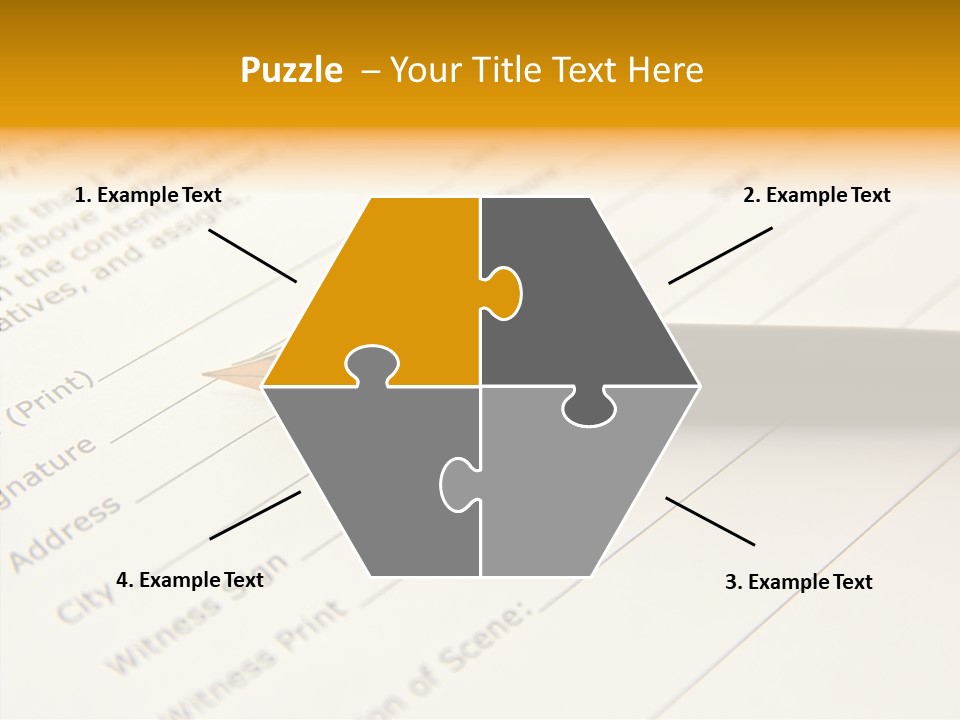 Per On Character Table PowerPoint Template