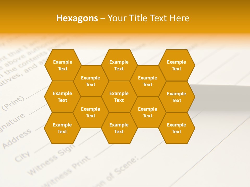 Per On Character Table PowerPoint Template