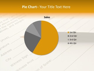 Per On Character Table PowerPoint Template