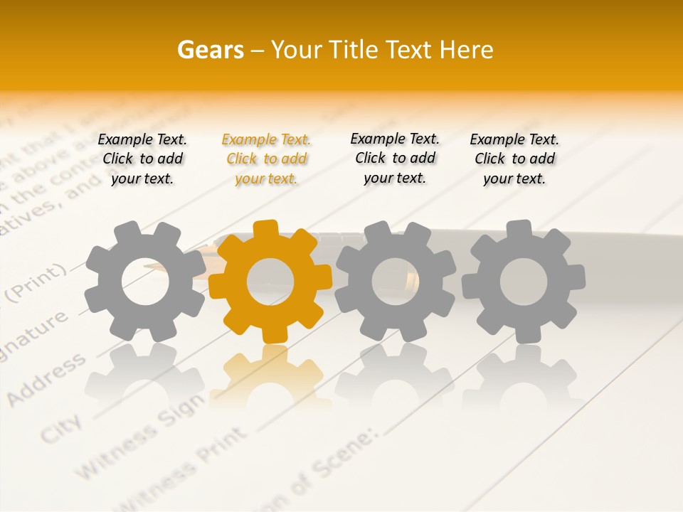 Per On Character Table PowerPoint Template