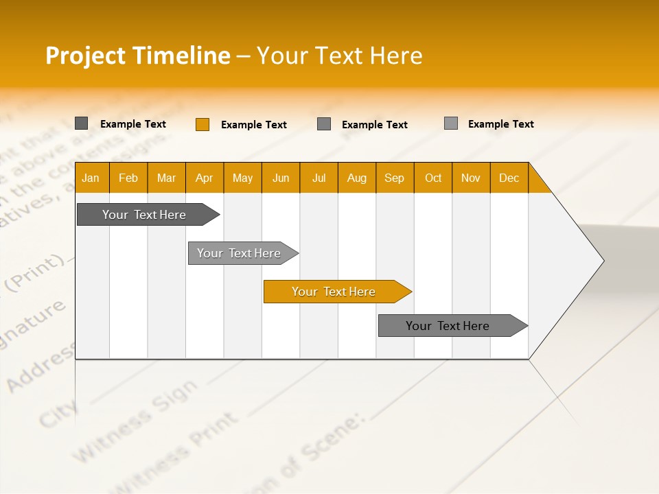 Per On Character Table PowerPoint Template