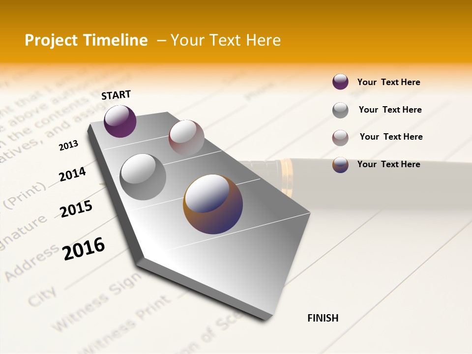Per On Character Table PowerPoint Template