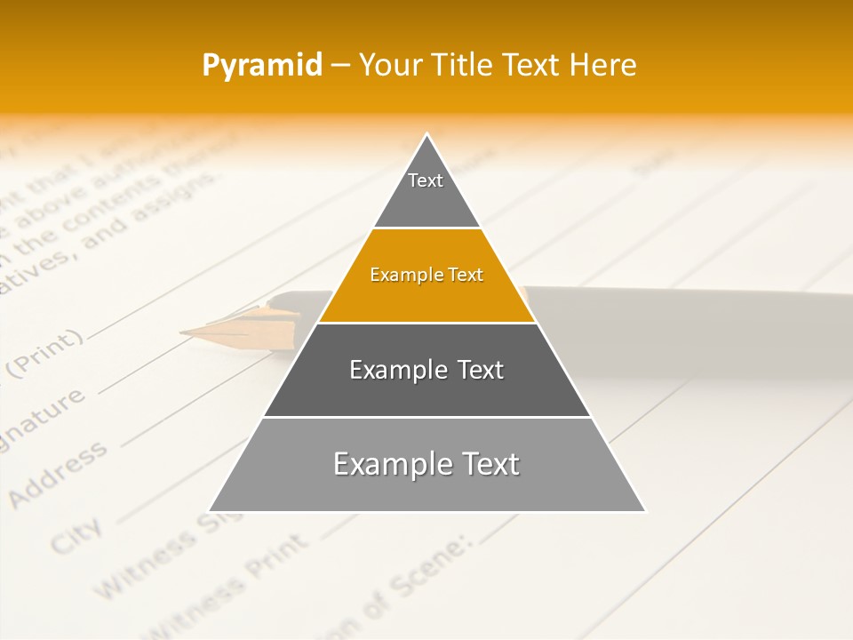 Per On Character Table PowerPoint Template