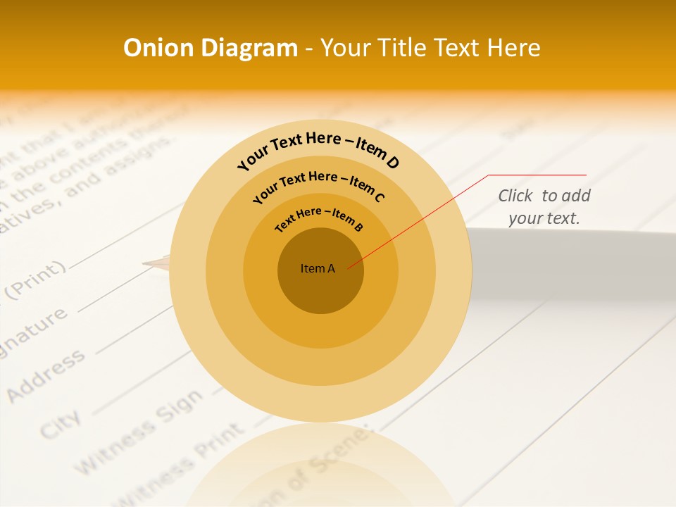 Per On Character Table PowerPoint Template