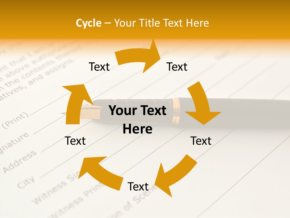 Per On Character Table PowerPoint Template