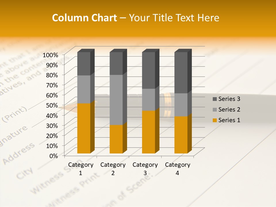 Per On Character Table PowerPoint Template