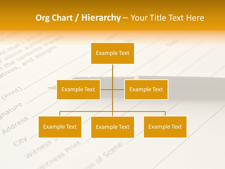 Per On Character Table PowerPoint Template