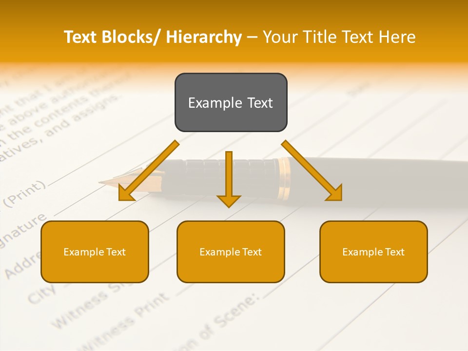 Per On Character Table PowerPoint Template