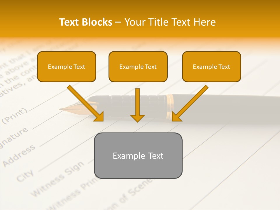Per On Character Table PowerPoint Template