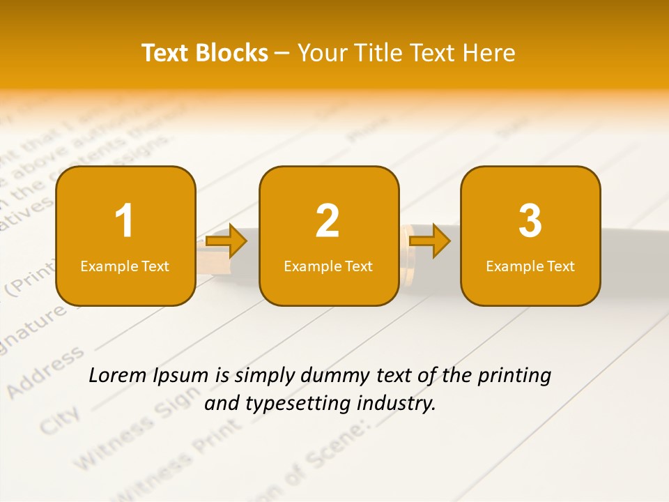 Per On Character Table PowerPoint Template