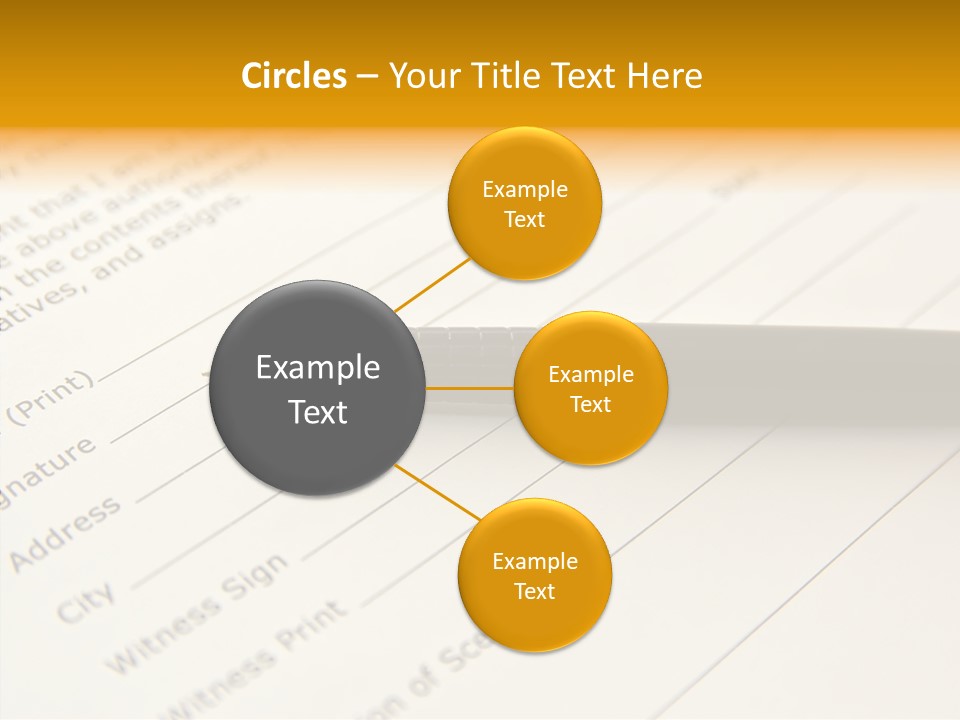 Per On Character Table PowerPoint Template