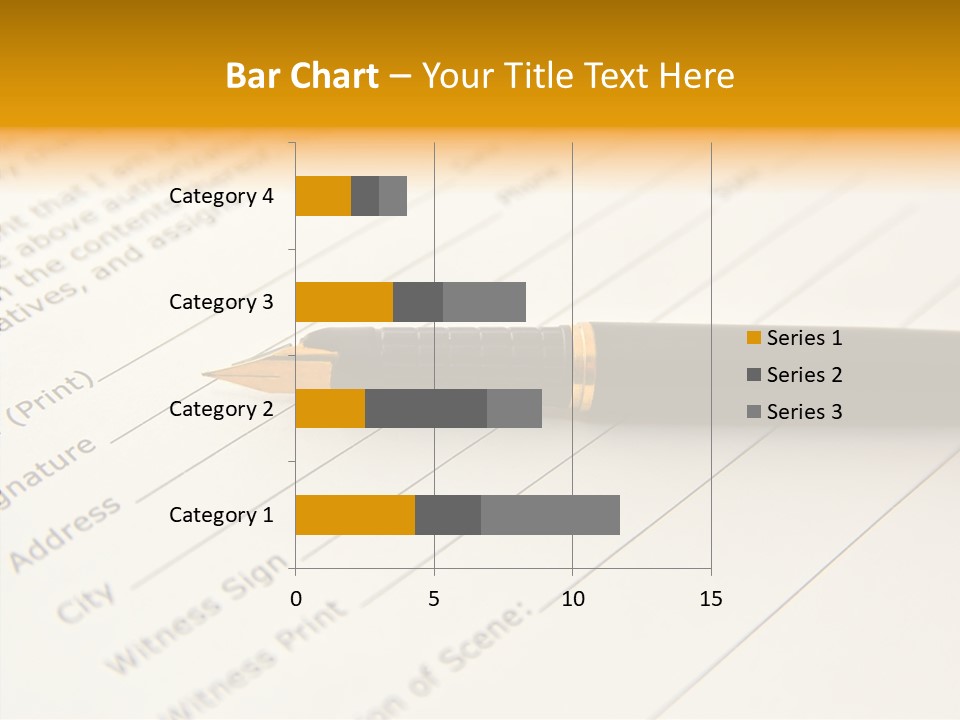 Per On Character Table PowerPoint Template