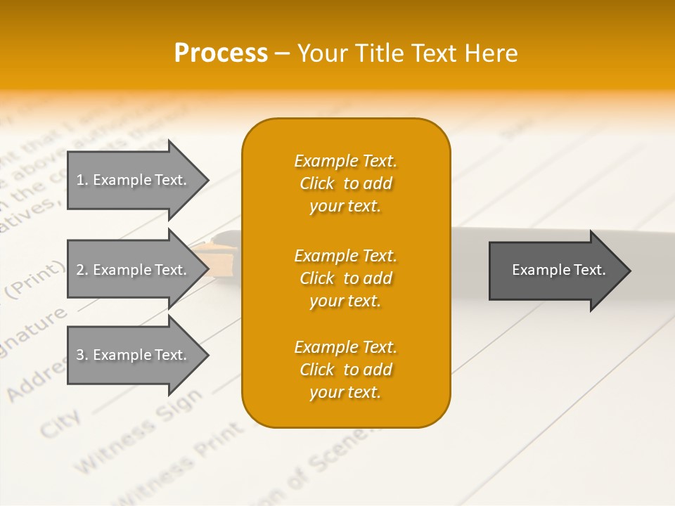 Per On Character Table PowerPoint Template