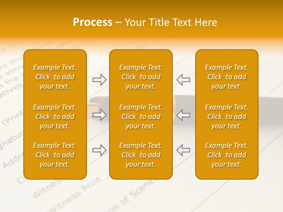 Per On Character Table PowerPoint Template