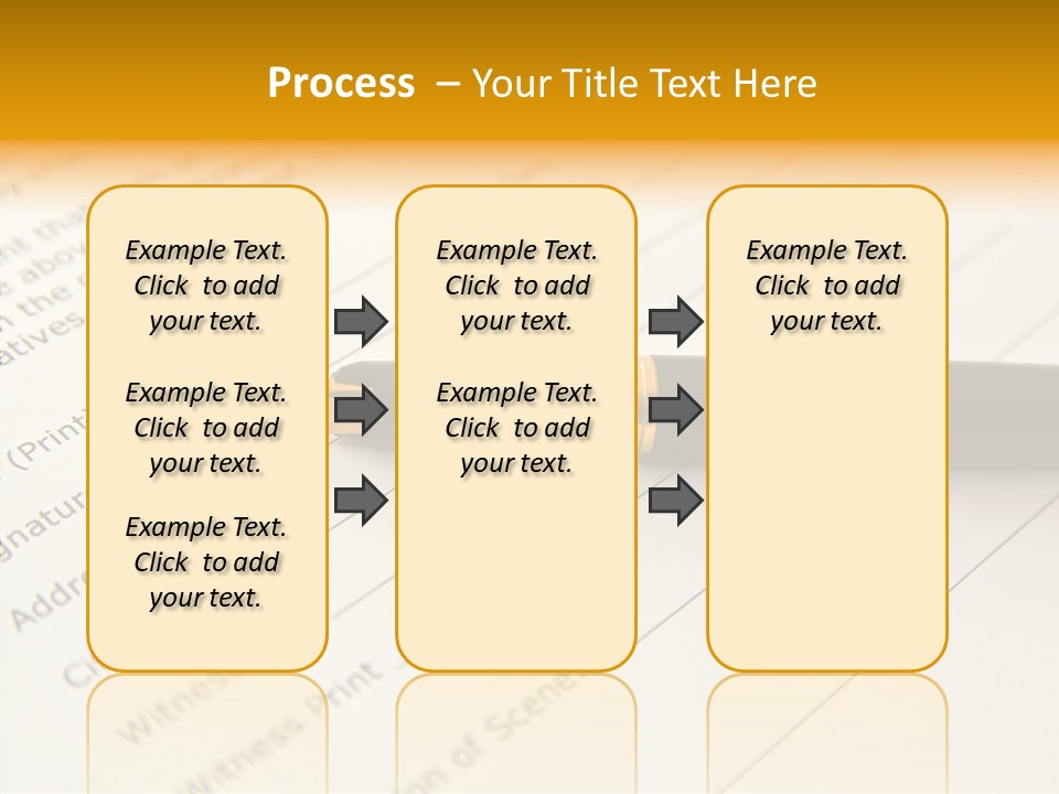 Per On Character Table PowerPoint Template