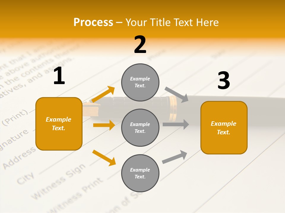 Per On Character Table PowerPoint Template