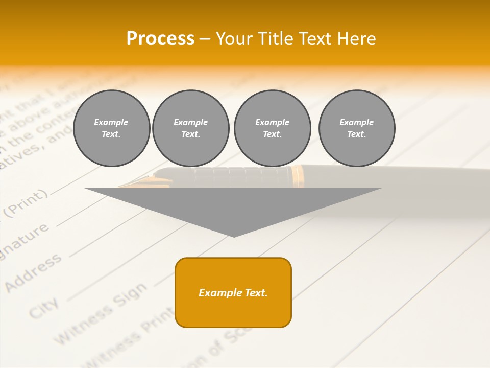 Per On Character Table PowerPoint Template