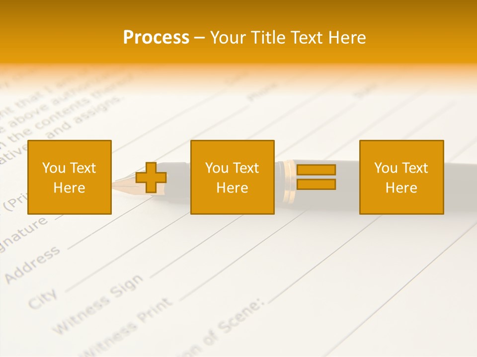 Per On Character Table PowerPoint Template