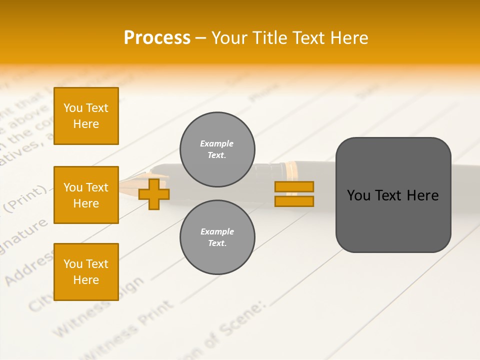 Per On Character Table PowerPoint Template