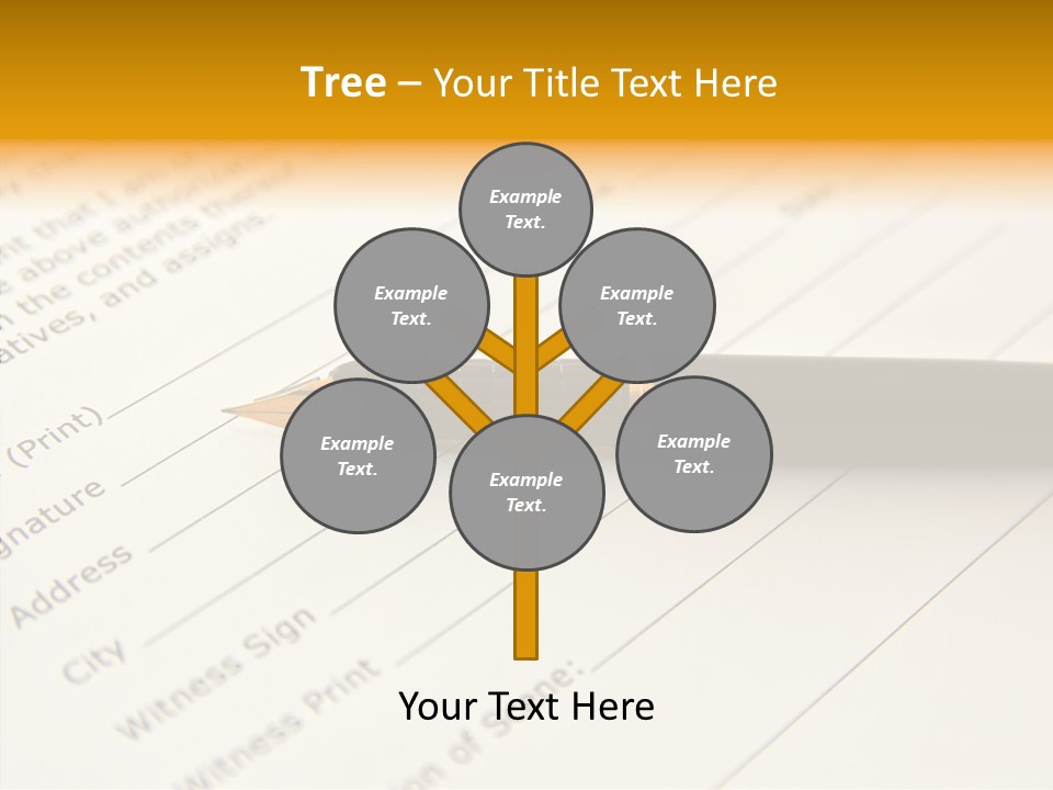 Per On Character Table PowerPoint Template
