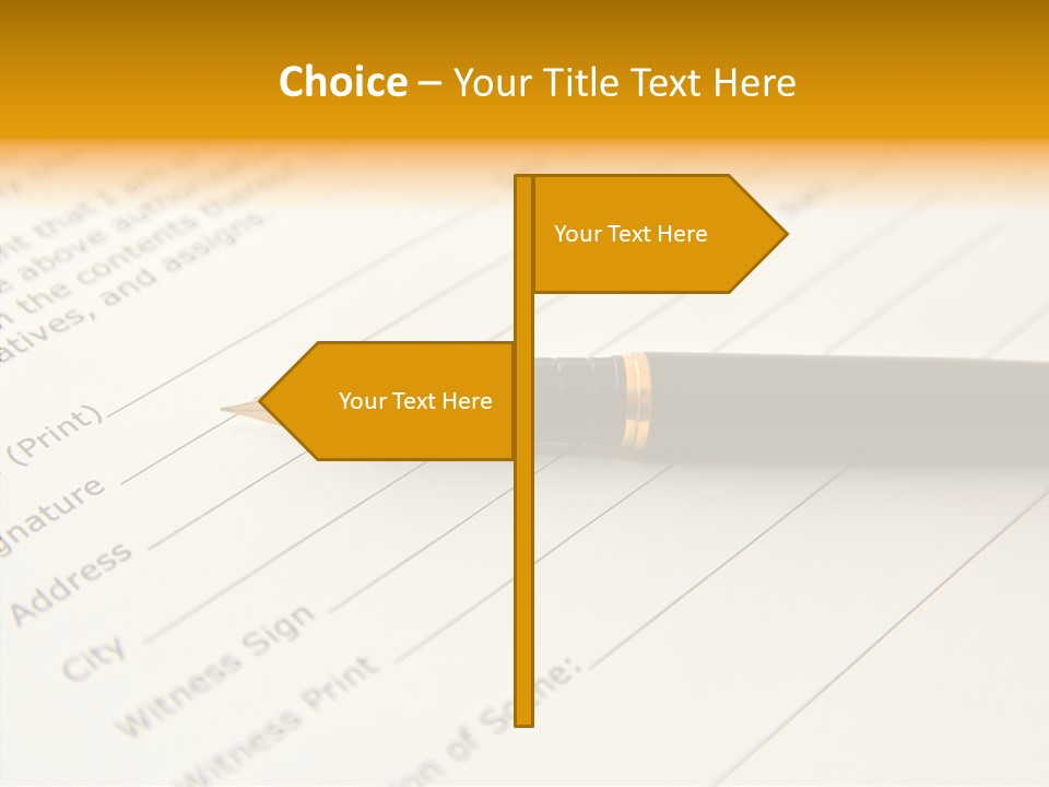 Per On Character Table PowerPoint Template