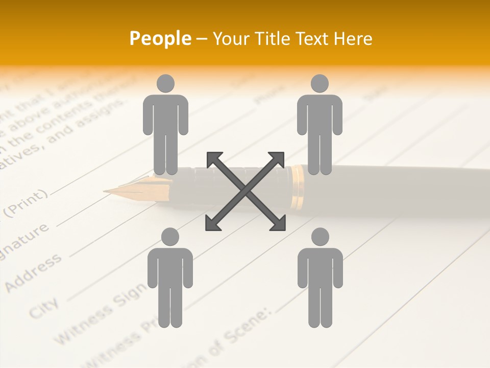Per On Character Table PowerPoint Template