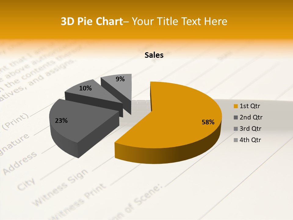 Per On Character Table PowerPoint Template