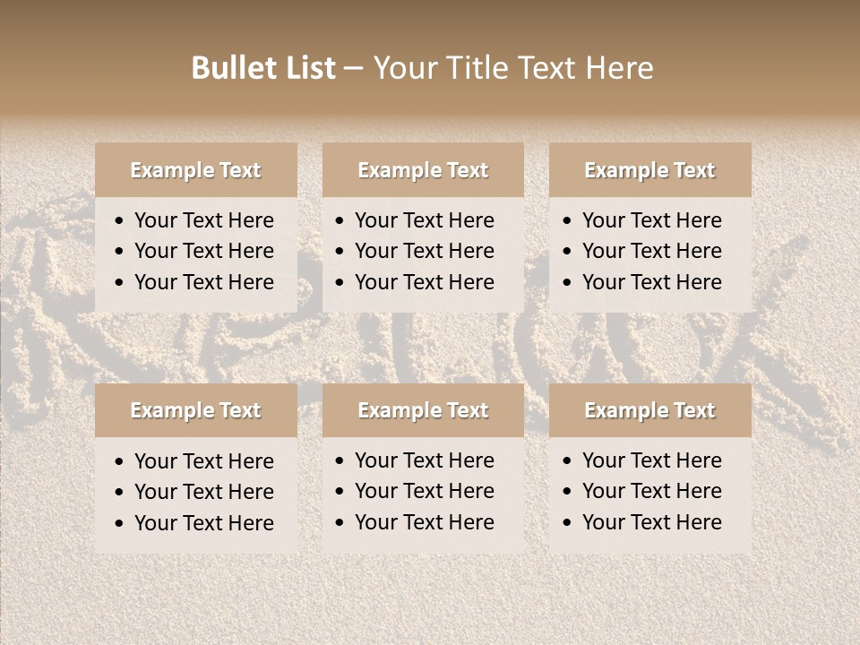 The Word Relax Written In The Sand On A Beach PowerPoint Template