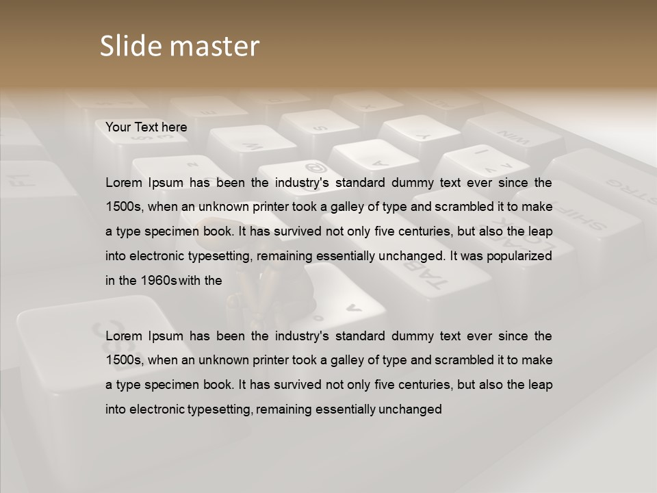 Entrance Information Notice PowerPoint Template