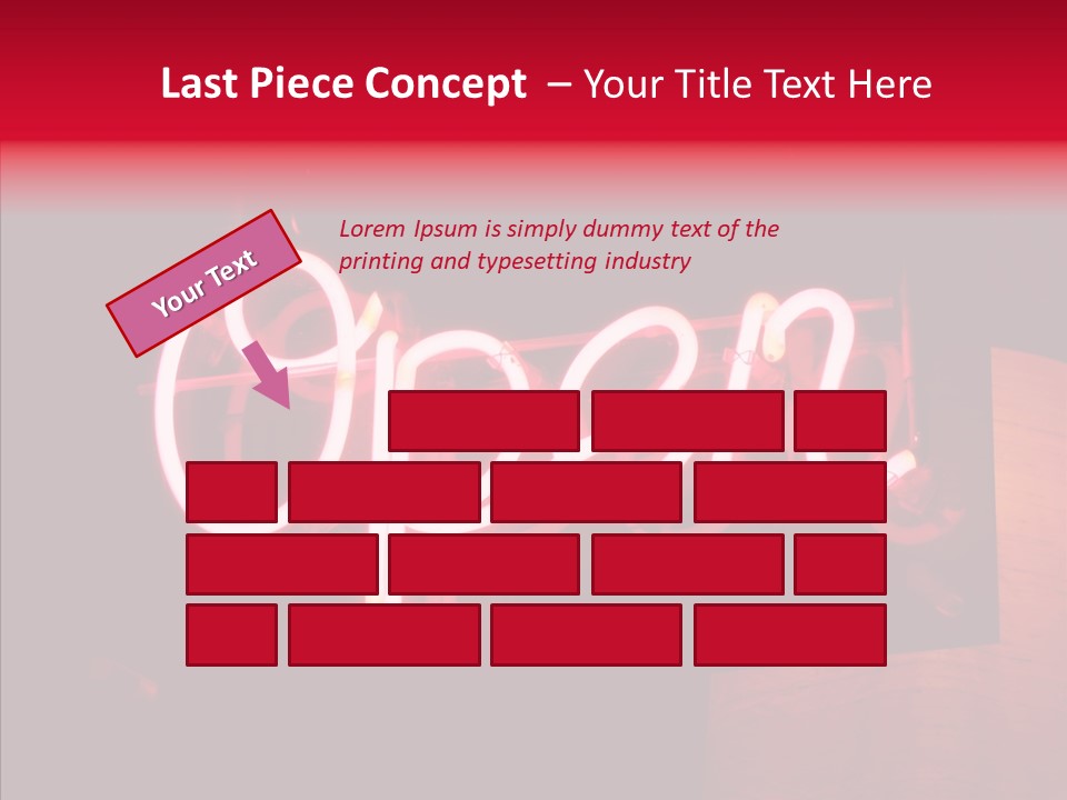 Entrance Information Notice PowerPoint Template