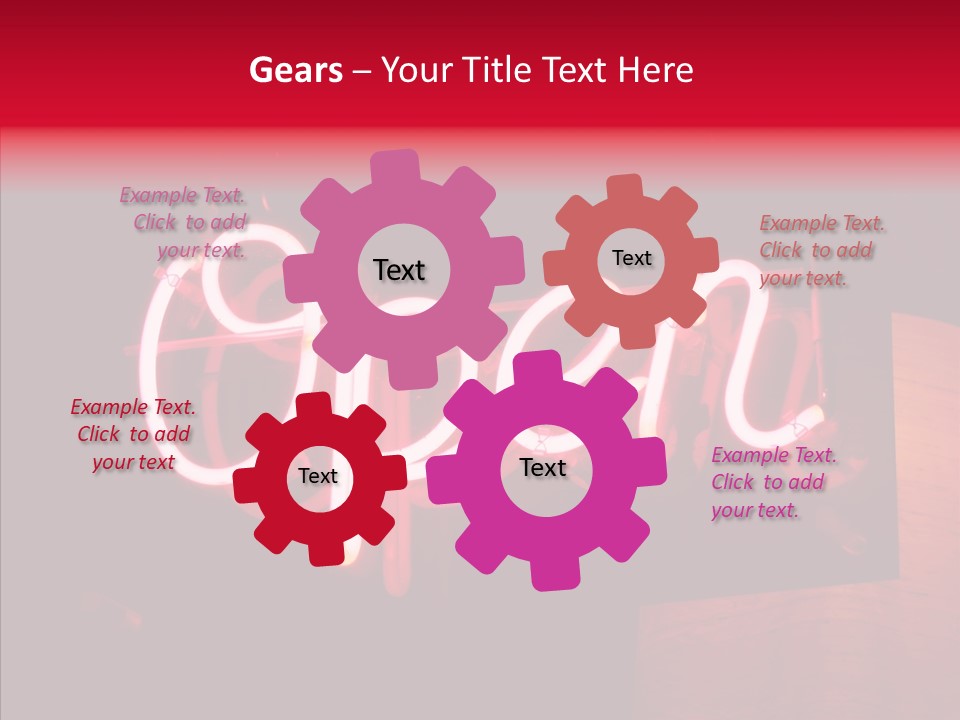 Entrance Information Notice PowerPoint Template