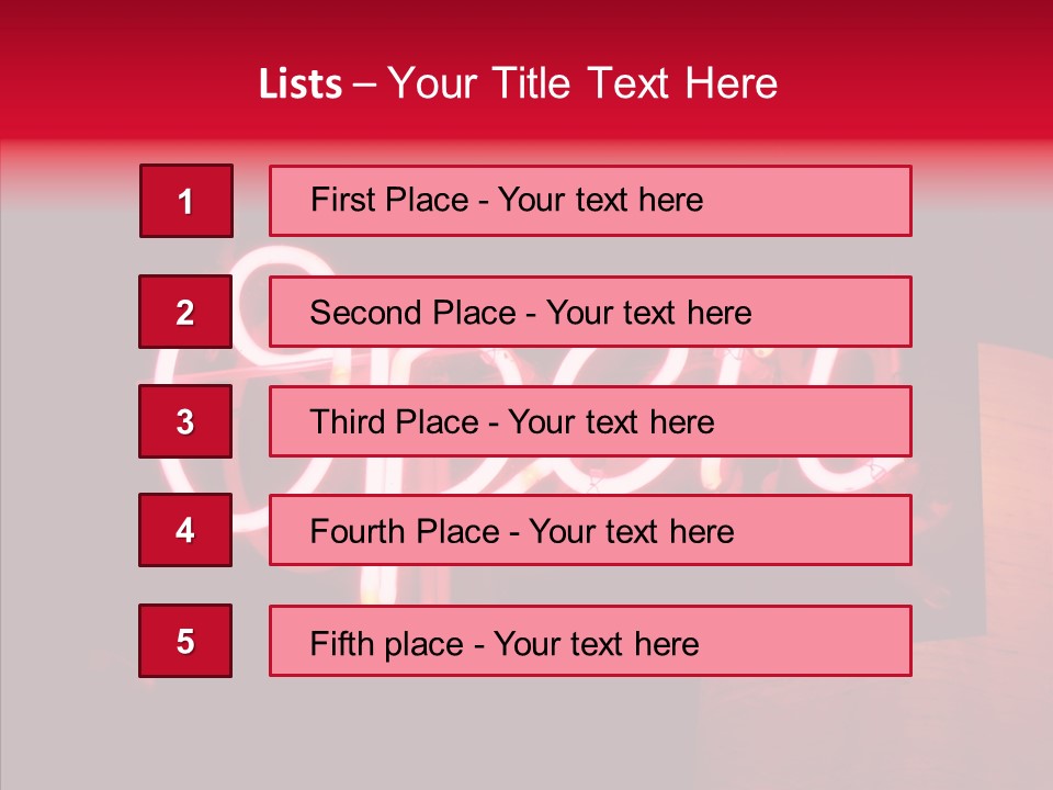 Entrance Information Notice PowerPoint Template