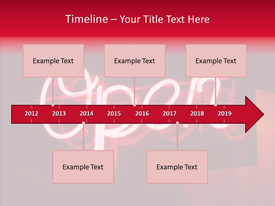 Entrance Information Notice PowerPoint Template