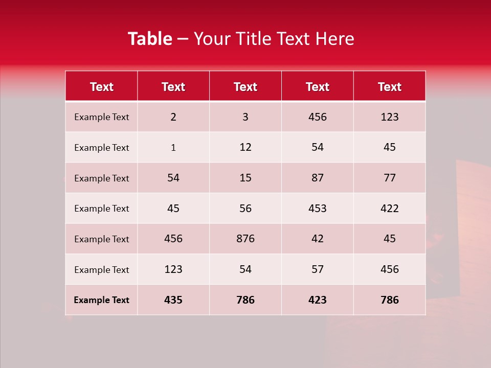 Entrance Information Notice PowerPoint Template