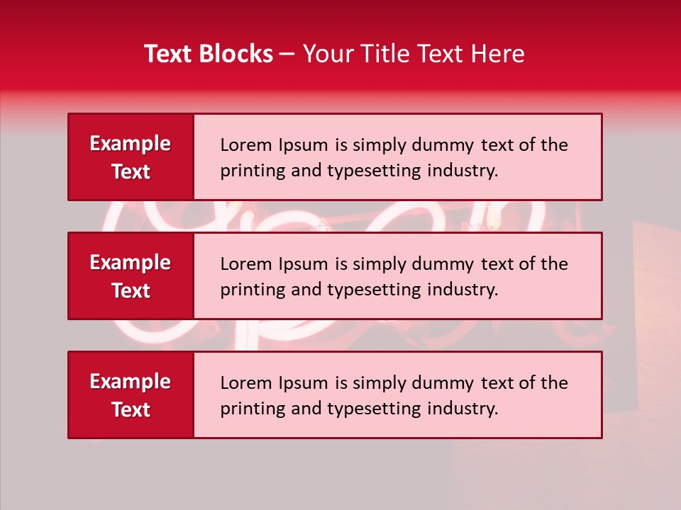 Entrance Information Notice PowerPoint Template