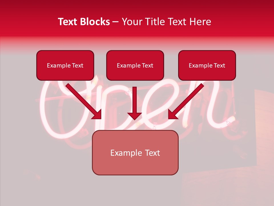 Entrance Information Notice PowerPoint Template