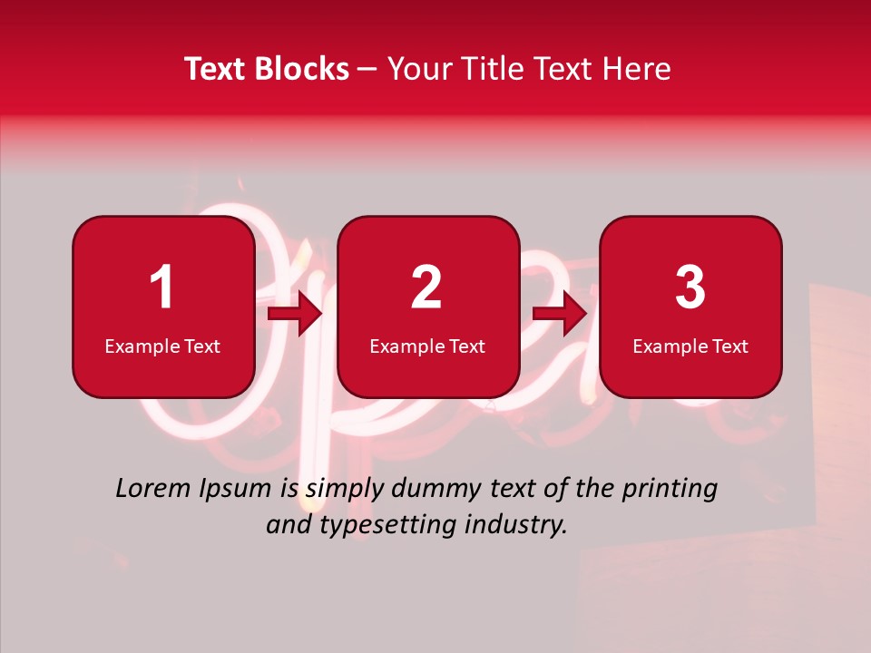 Entrance Information Notice PowerPoint Template