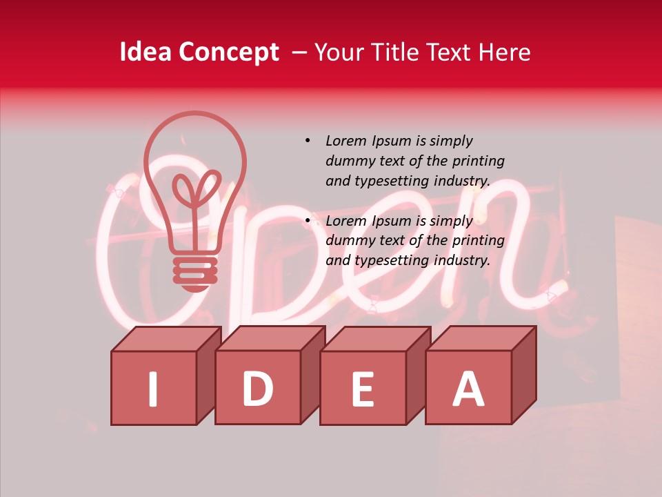 Entrance Information Notice PowerPoint Template