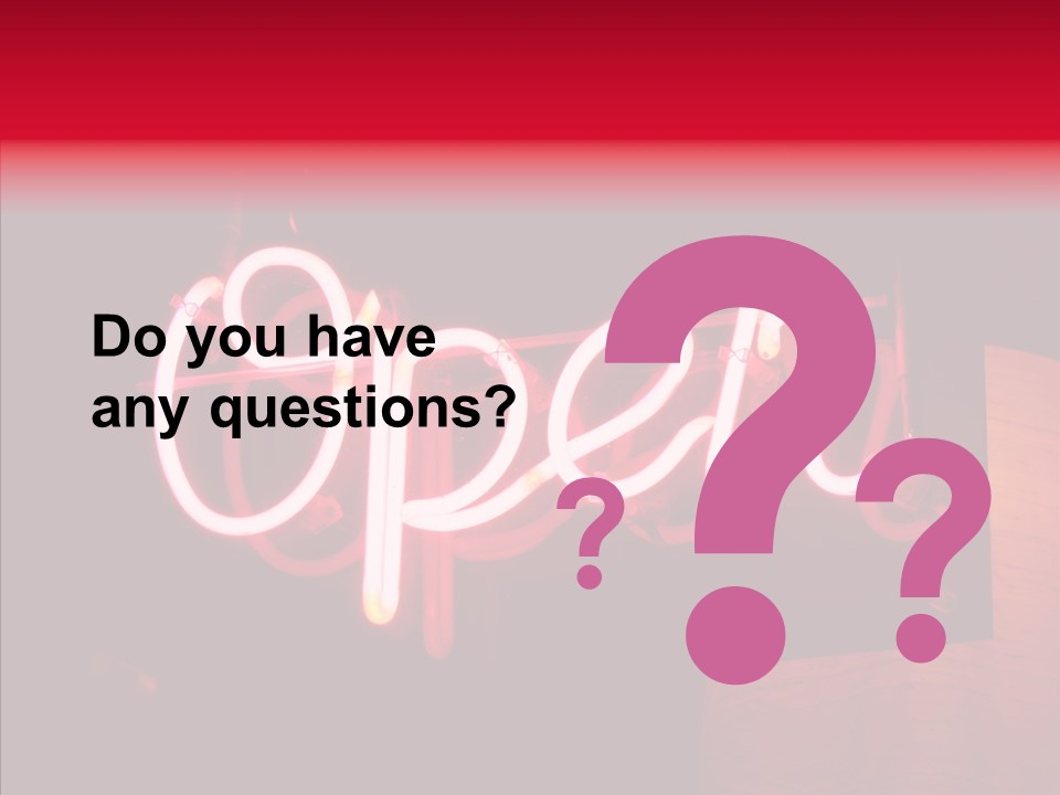 Entrance Information Notice PowerPoint Template