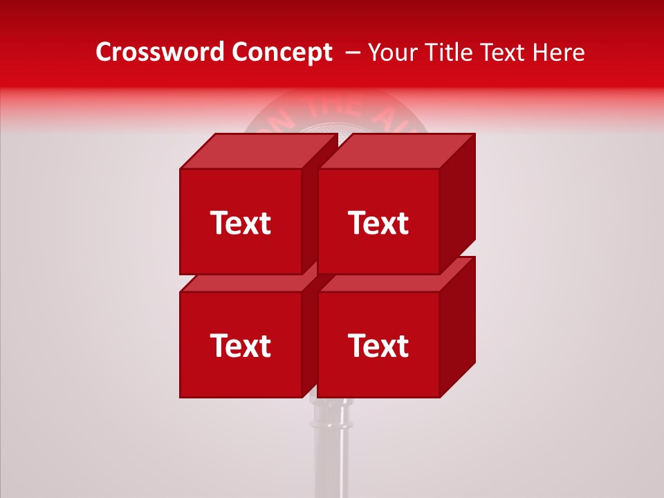 Microphone Music Classic PowerPoint Template