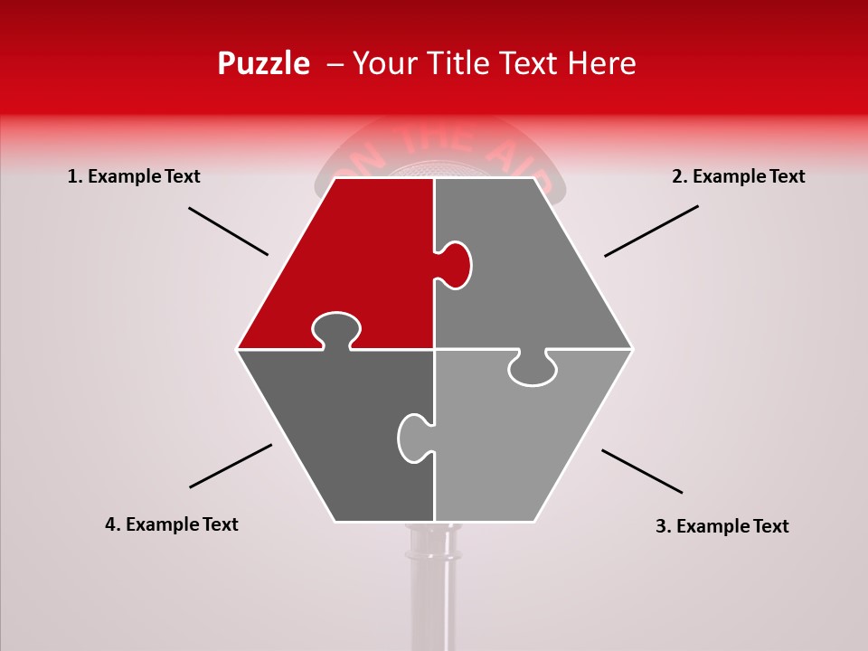 Microphone Music Classic PowerPoint Template