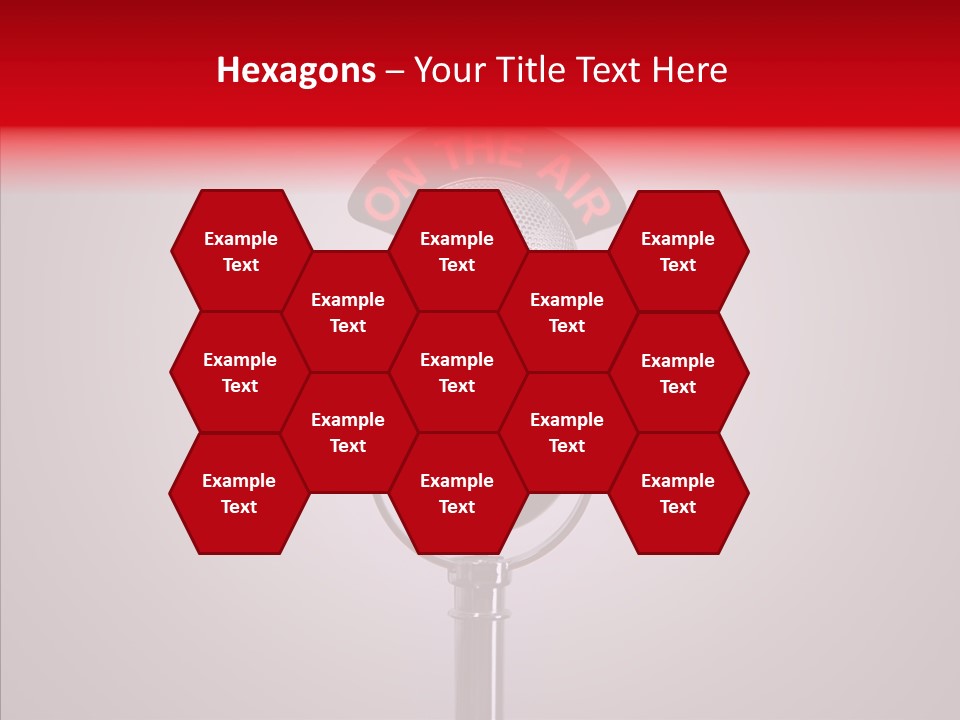 Microphone Music Classic PowerPoint Template