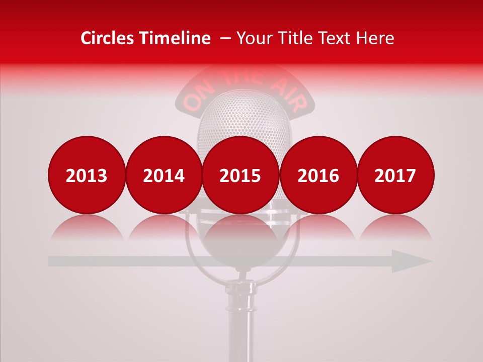 Microphone Music Classic PowerPoint Template