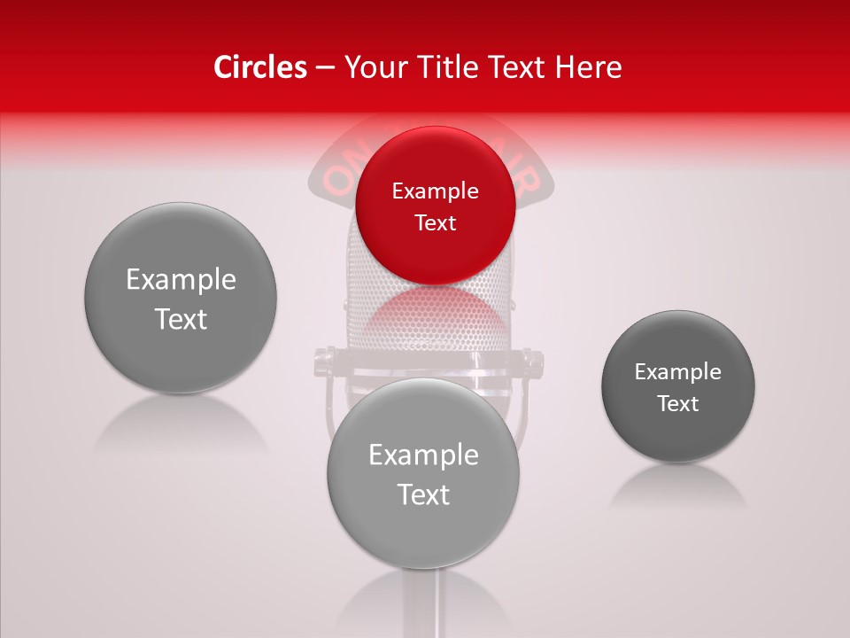 Microphone Music Classic PowerPoint Template