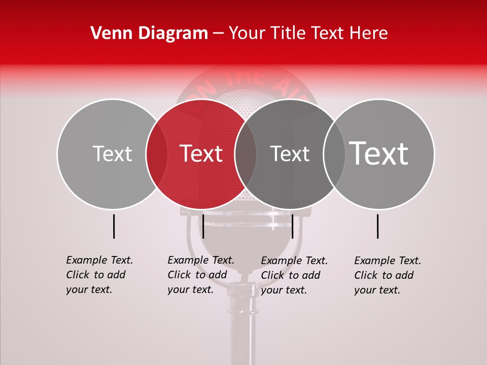 Microphone Music Classic PowerPoint Template