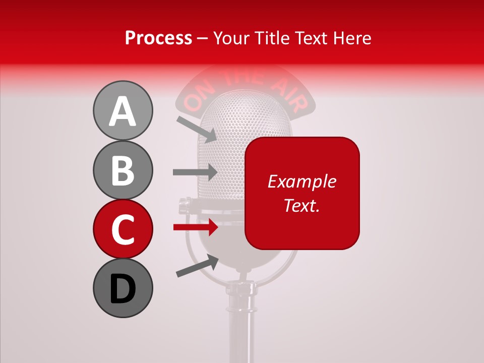 Microphone Music Classic PowerPoint Template