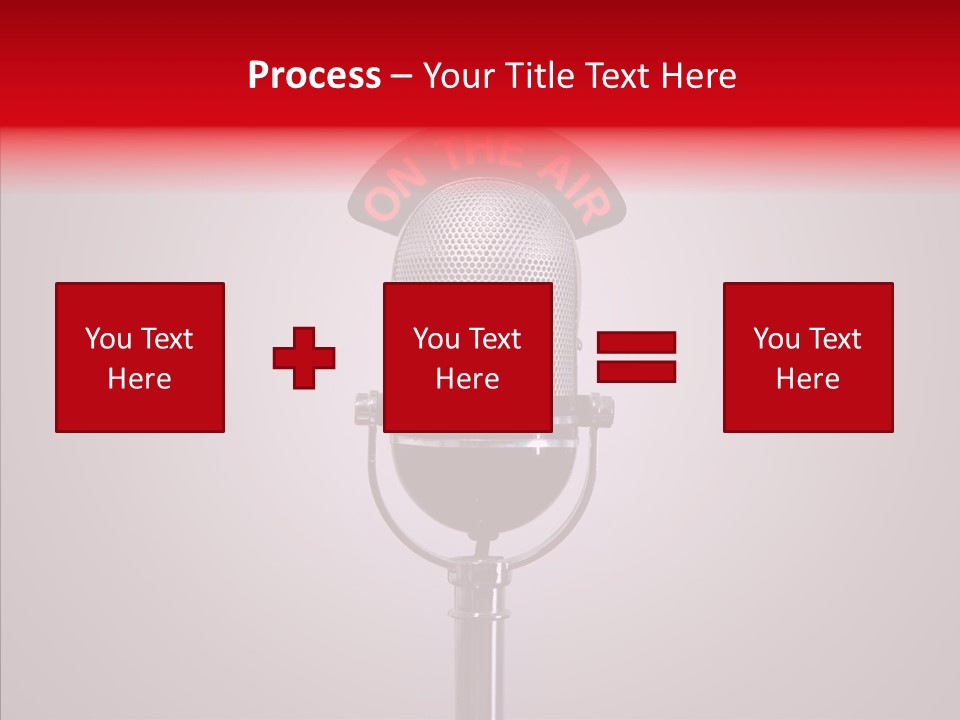 Microphone Music Classic PowerPoint Template