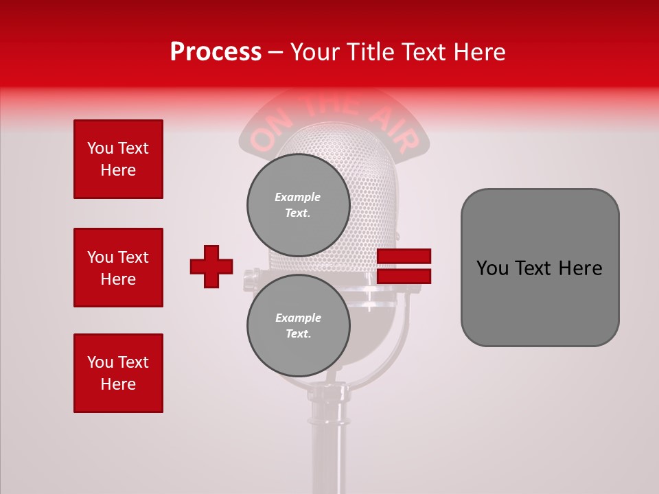 Microphone Music Classic PowerPoint Template